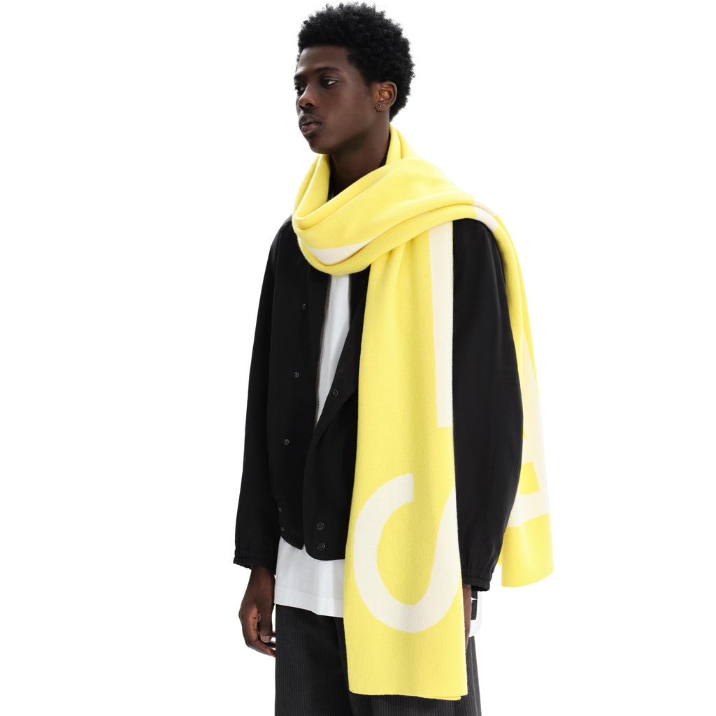 Yellow Oversized Scarf