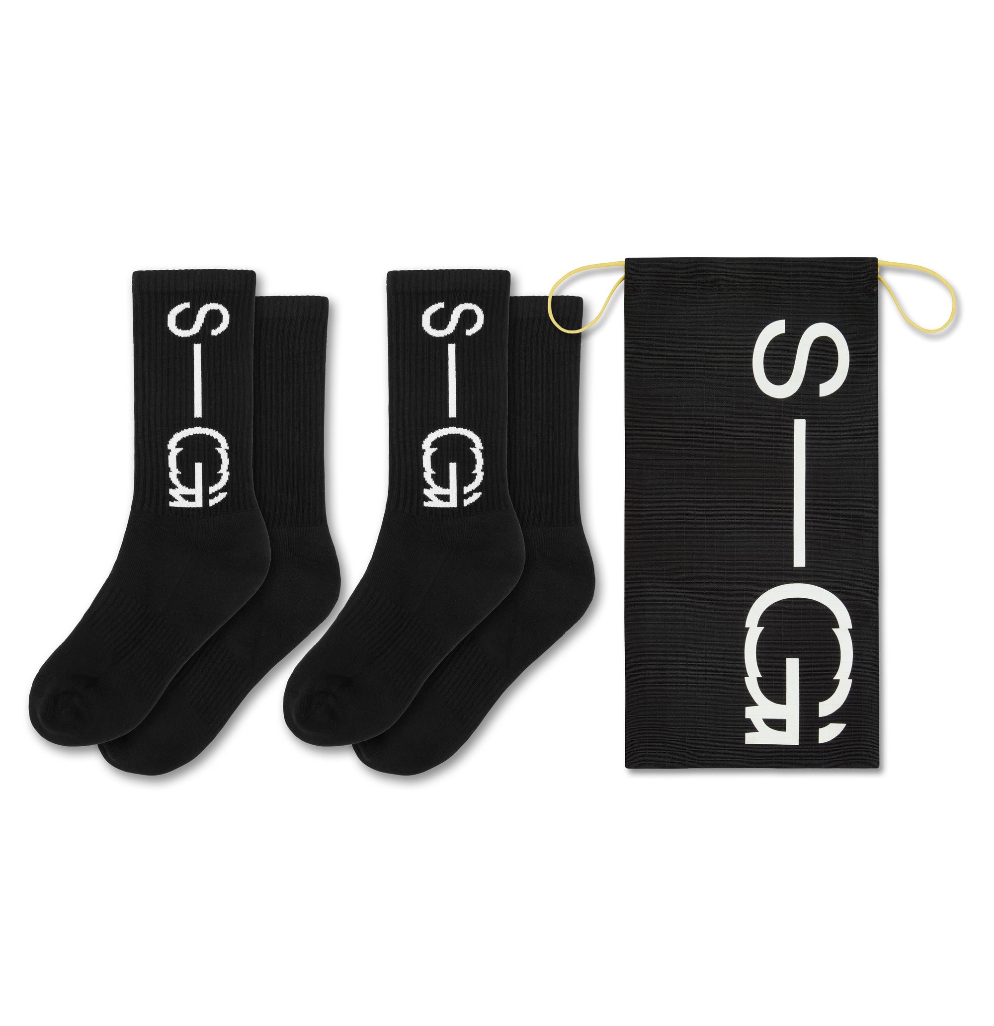 Black Twin Calf Pack